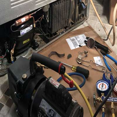 تعویض قطعات یخچال در کرمانشاه